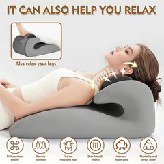 Couple Sex Wedge Pillow Sweet Spot Perfect Position Memory Foam Butt Cushion
