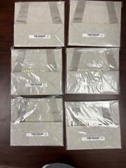 Lot of 6 Sealed New! Jimmy Choo London Gift Bags