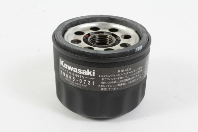 Genuine Kawasaki 49065-0721 Oil Filter Fits 49065-7007 OEM LAWN MOWER 23 HP