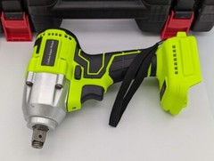 Impact Wrench Gun BRUSHLESS Cordless 20V Li-Ion 1/2” Driver 2200RPM 2 BATTERIES