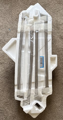 GE Cafe 4-Door French Door Refrigerator HANDLES ONLY – Brushed Stainless (READ)