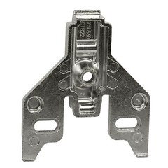 Blum Clip Top 0mm Face Frame Cabinet Hinge Mounting Plate 175L6600.22 w/Screws
