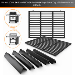 Weber Genesis II 300 Grill Parts Kit 66095 Grates 66032 Bars E310 E330 GS4