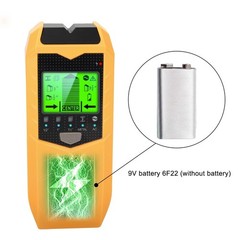 5 in 1 Digital Stud Finder Wood Metal Pipe Wire Wall Scanner Sensor LCD Detector