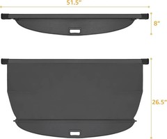 Cargo Cover for Hyundai Tucson 2026 2025 2024 2023 2022 (Hybrid & Gas), for Hyun