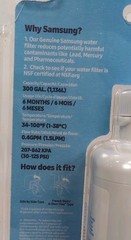 Samsung Genuine HAF-CIN Water Filter for Samsung Refrigerators DA29-00020B