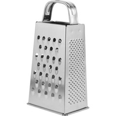 Kitchen Stainless Steel 4-Sided Box Food Grater Vegetable Cheese Slicer Shredder