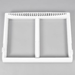 White Crisper Drawer Cover Frame Fit For Frigidaire Refrigerator 240364787 New