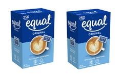 (PACK OF 2) Equal Coffee and Tea Sweetener Free Sweetener, 250ct