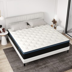 12″14″ Hybrid Mattress Memory Foam InnerSpring Twin Full Queen King Bed In a Box