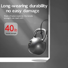 ORWUDIZ Cable Zip Ties, 8 Inch Black 600 Pcs, 8*1.38 inches, 600pcs