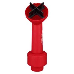 1-1/4 In. – 2-1/2 In. Cross Brush Tool Wet/Dry Shop Vacuum Attachment (1-Piece)