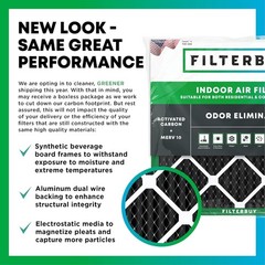 Filterbuy 20x25x5 Air Filters, Odor Eliminator AC Furnace for Trion Air Bear