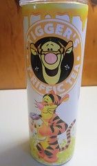 Tigger’s T-Riffic Tea 20oz Steel Tumbler Cup w/ Lid Hand Wash Only