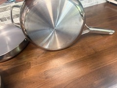 Our Place Titanium 3 Piece Pan Set – Always Pan Pro Chrome – 8.5″, 10.5″, 12.5″