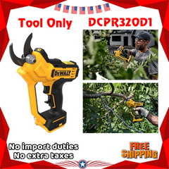 DEWA.LT 20V Cordless Pruner 1.5″ Bar 10″ Shaft 10mm Max Cutting Diame, Tool Only