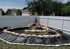Pond liner 30 Mill- HDRPE 20′ x 20′ Strong & Durable,Options Safe, Free shipping