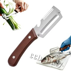 2026 New 3 in 1 Vegetable Peeler with Wooden Handle,Stainless Steel Blade Peeler