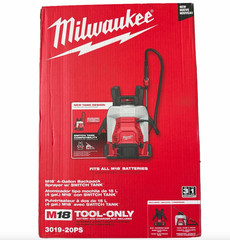 Milwaukee 3019-20PS M18 4-Gallon Backpack Sprayer Switch Tank SAME DAY SHIPPING