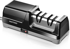 Knife Sharpener, Professional 2-Stages Eleltric Knife Sharpeners with Diamond Ab