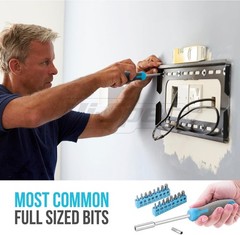 Hi-Spec Blue Household Tool Kit Set with Toolbox for Home, Office & Car
