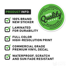 Seleccion Ecuador Big Laminated Vinyl Soccer Sticker Car Decal Calcomania