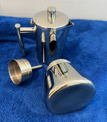 Easyworkz 6 espresso cup stainless steel maker – gas, electric, induction stoves