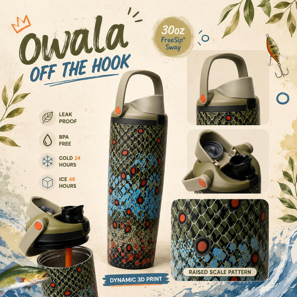 Owala Off the Hook 30oz FreeSip Water Bottle