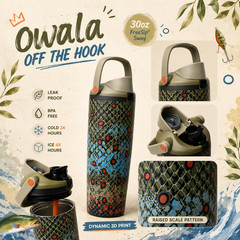 Owala Off the Hook 30oz FreeSip Water Bottle