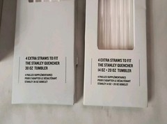 NEW Stanley The Flowstate Quencher H2.0 Tumbler Lid *LOT OF 6 Lids & STRAWS NIB