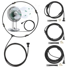 USA Misting Fan Kit Cool Patio Water Mister Spray For Cooling Outdoor 10/20/33FT