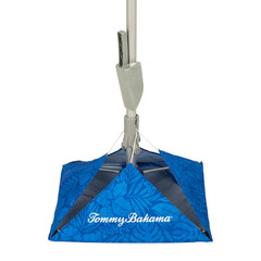7.5ft Tommy Bahama Beach Umbrella AnchorX UPF 50+ Tilt Wind Vent with Carry Bag