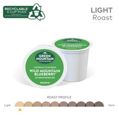 Green Mountain Coffee Wild Mountain Blueberry, Keurig K-Cup Pod, 24 Count