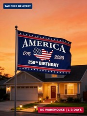 250 Years America Flag, 3X5 Ft, USA 250Th Anniversary Patriotic Design,1776-2026