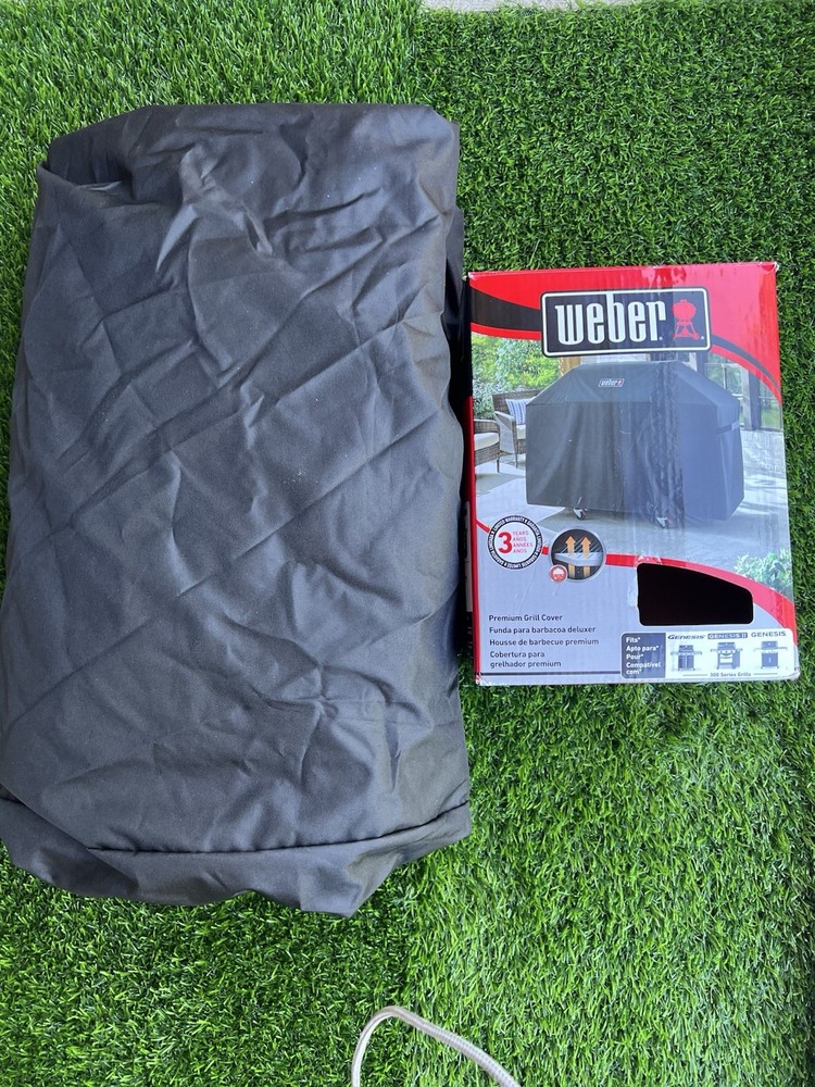WEBER PREMIUM GRILL COVER 7757 for GENESIS 300 SERIES GRILLS