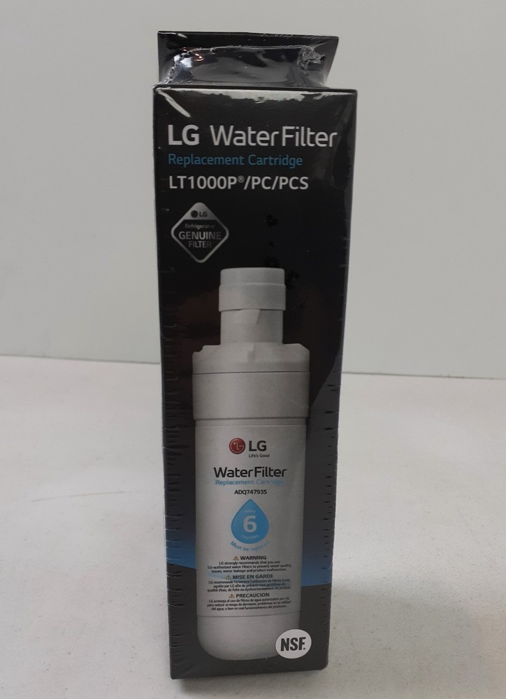 LG Water Filter Replacement Cartridge LT1000P/PC/PCS New in Sealed Original Pkg