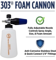 303 Products 39030 Foam Cannon for Pressure Washer