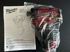 Milwaukee M12 3453-20 FUEL 1/4″ Hex Impact Driver GEN 3 12V Cordless Tool Only