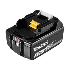 Makita BL1830B 18V LXT Lithium-Ion 3.0Ah Battery, Impact Resistant Outer Case