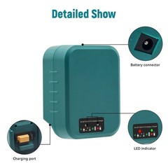 12.0Ah BL1860B Battery For Makita 18 Volt 6.0Ah LXT Li-Ion BL1830 / Charger
