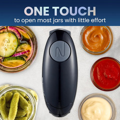 High Power Torque Automatic Battery Operated Electric Jar Opener Black/Gray