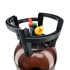 KegLand Oxebar Mono PET Keg | Ball Lock Keg | Floating Dip Tube | 5.2 Gallons |
