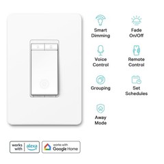Smart Dimmer Switch 3-Pack – Alexa & Google Home Compatible, Voice Control