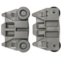 (4 Packs)W10195417 UPGRADED Dishwasher Wheels Lower Rack FITS kenmore whirlpool