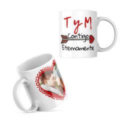 Personalized mug with text photo name logo personalized gift funny coffee mug 03