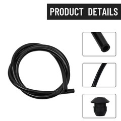 Fuel Line Tank Grommet Kit None Black FC75 FS85 Grommet Line Hose Pipe KM85