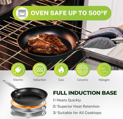 Granitestone Armor Max 12-Inch Fry Pan – Free Shipping