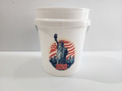 America 250 Mini Bucket Available in Red, White, Blue 9 Different Logos Lowe’s