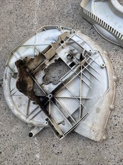 OEM Stihl BR600 Backpack Blower Fan Housing Both Halves & Bolts