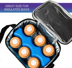 Can Pop Beer Baby Bottle Coolant Reusable Ice Pack Food drink Cooler (2-Pack)